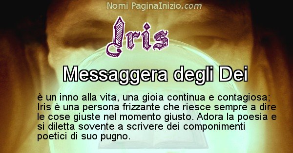 Iris - Significato reale del nome Iris