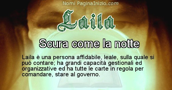 Laila - Significato reale del nome Laila