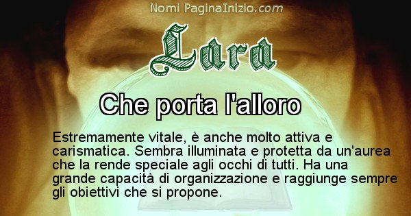Lara - Significato reale del nome Lara