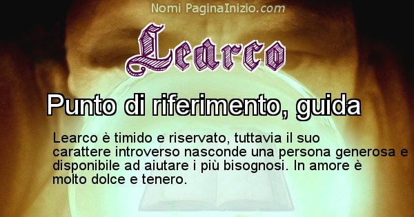 Learco - Significato reale del nome Learco