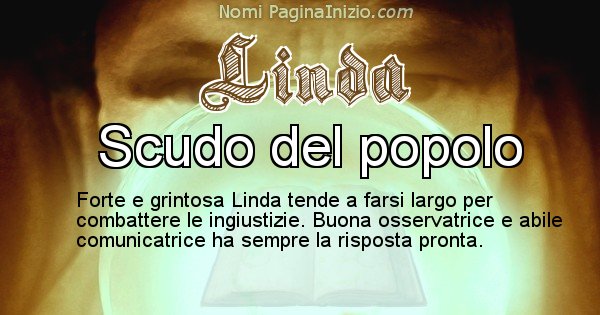 Linda - Significato reale del nome Linda