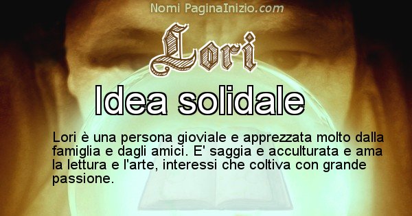 Lori - Significato reale del nome Lori