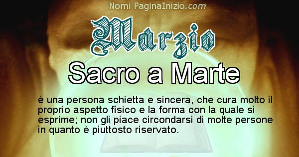 Marzio - Significato reale del nome Marzio