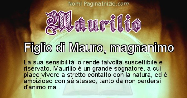 Maurilio - Significato reale del nome Maurilio