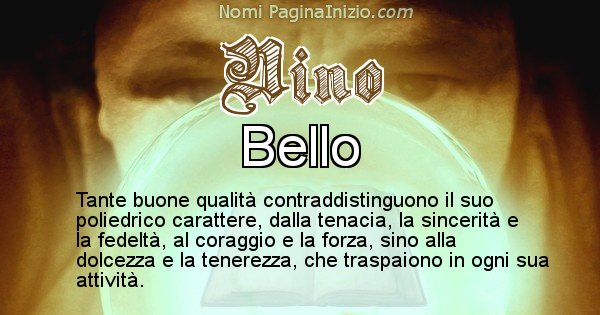 Nino - Significato reale del nome Nino