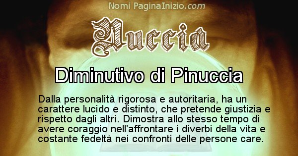 Nuccia - Significato reale del nome Nuccia