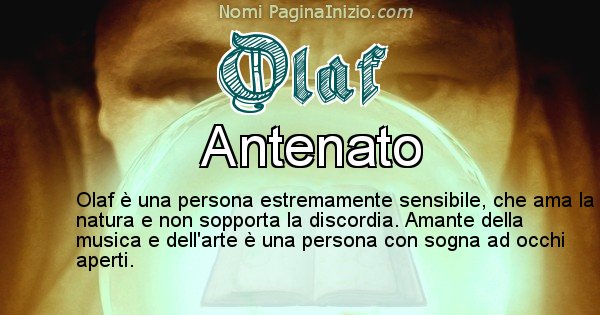 Olaf - Significato reale del nome Olaf