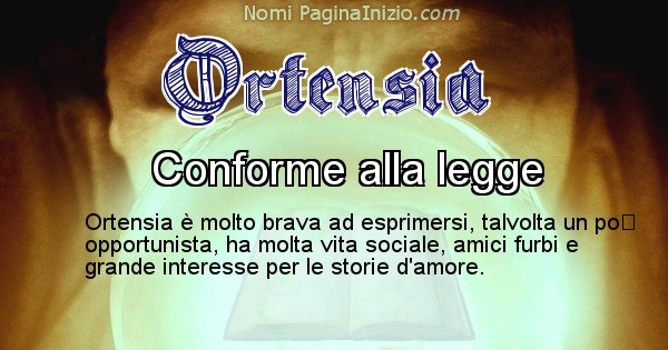 Ortensia - Significato reale del nome Ortensia