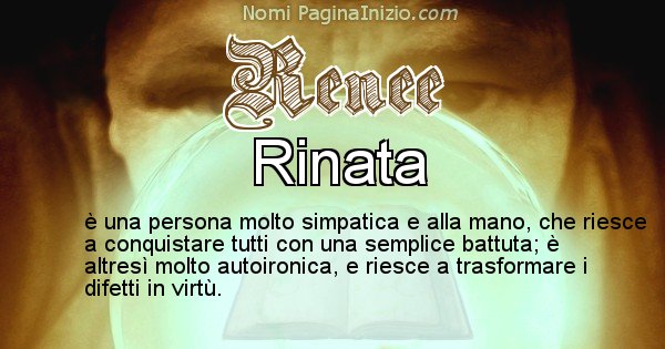 Renee - Significato reale del nome Renee