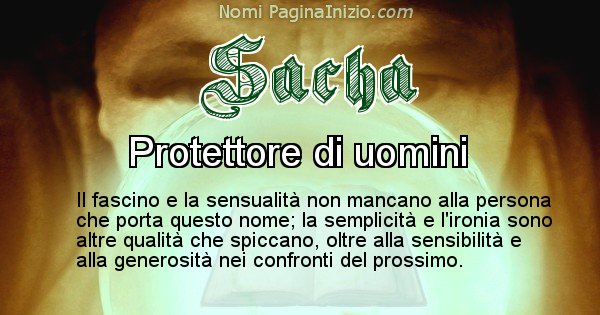 Sacha - Significato reale del nome Sacha