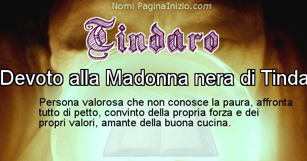 Tindaro - Significato reale del nome Tindaro