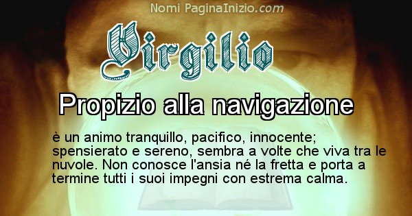 Virgilio - Significato reale del nome Virgilio