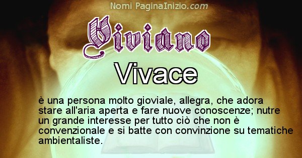 Viviano - Significato reale del nome Viviano