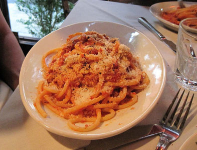 Amatriciana di bucatini