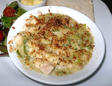 Baccal al Gratin