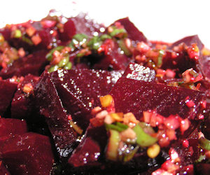 Barbabietole Rosse in Insalata