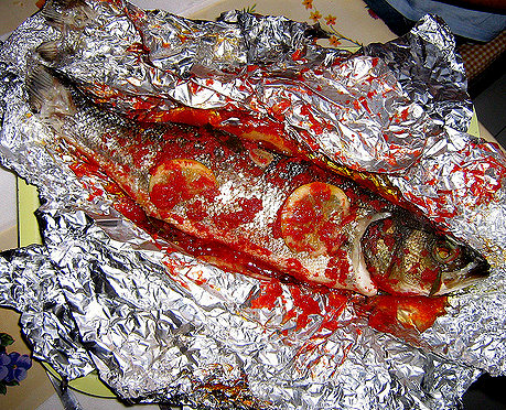 Branzino al Cartoccio