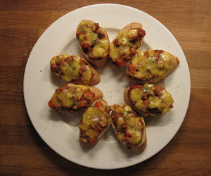 Bruschetta con Tonno e Maionese