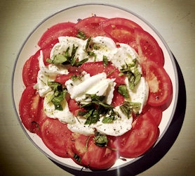 Caprese di Mozzarella di Bufala