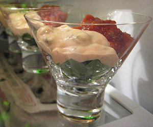 Cocktail di Gamberetti in Salsa Rosa