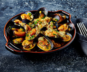 Cozze Gratinate