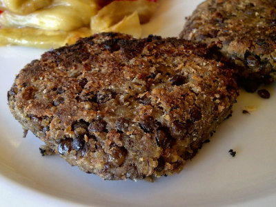 Hamburger di lenticchie