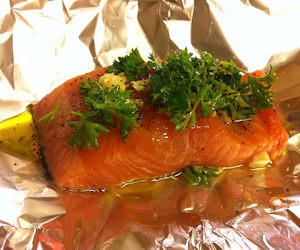 Salmone al Cartoccio