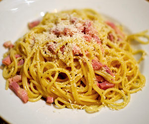 Spaghetti alla Carbonara alla Fanese