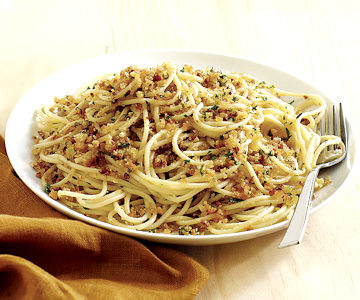 Spaghetti con la Mollica