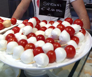 Spiedini di Mozzarella