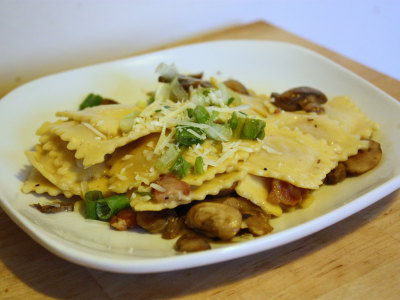 Tortelli di patate ai funghi