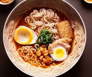 Zuppa di Ramen giapponese