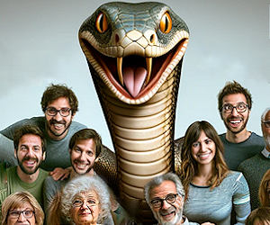 Hai dei parenti serpenti?